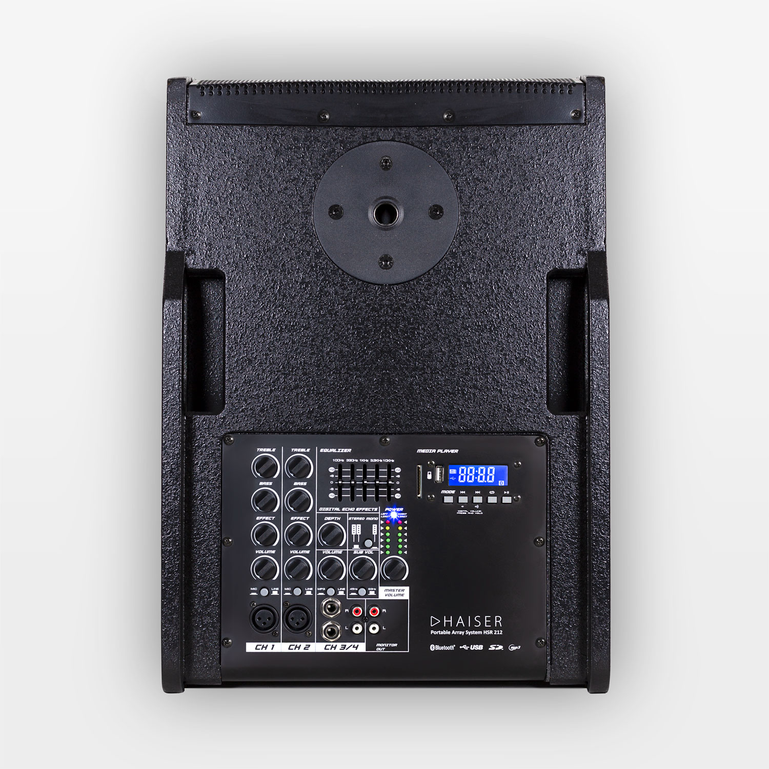 HAISER HSR 212 Portable Array SystemAktiv400 W RMSBluetoothUSBSD