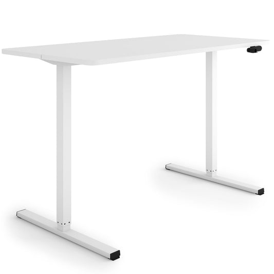ESMART Höhenverstellbarer Schreibtisch ETM Series 120 x 60 cm Weiß