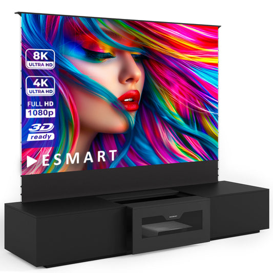 ESMART Expert FSX-ALR CBSP Tension Bildschirm mit FSXL Lowboard