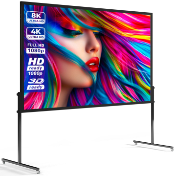 ESMART Economy EXA mobile Lightweight Faltrahmenleinwand auf Rollen 266 x 149 cm (120") 16:9 (B-Ware)