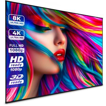 ESMART Expert UKD Rahmen Leinwand 295 x 165 cm (133") 16:9