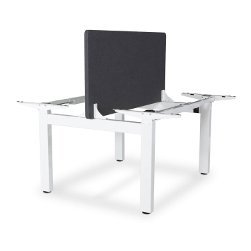 ESMART ETX-221W Elektrisch höhenverstellbares Doppel-Schreibtischgestell Weiß