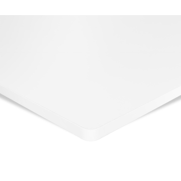 ESMART TPL-147W Schreibtischplatte 140 x 70 cm, MDF, Weiß