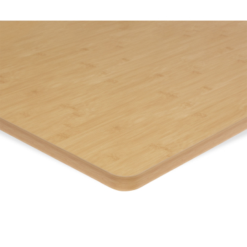 ESMART TPL-168BA Schreibtischplatte 160 x 80 cm, MDF, Bambus
