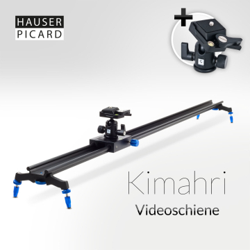 SET: Kamera Slider "Kimahri" 120 cm (47") + Kugelkopf "Sigma Eins"